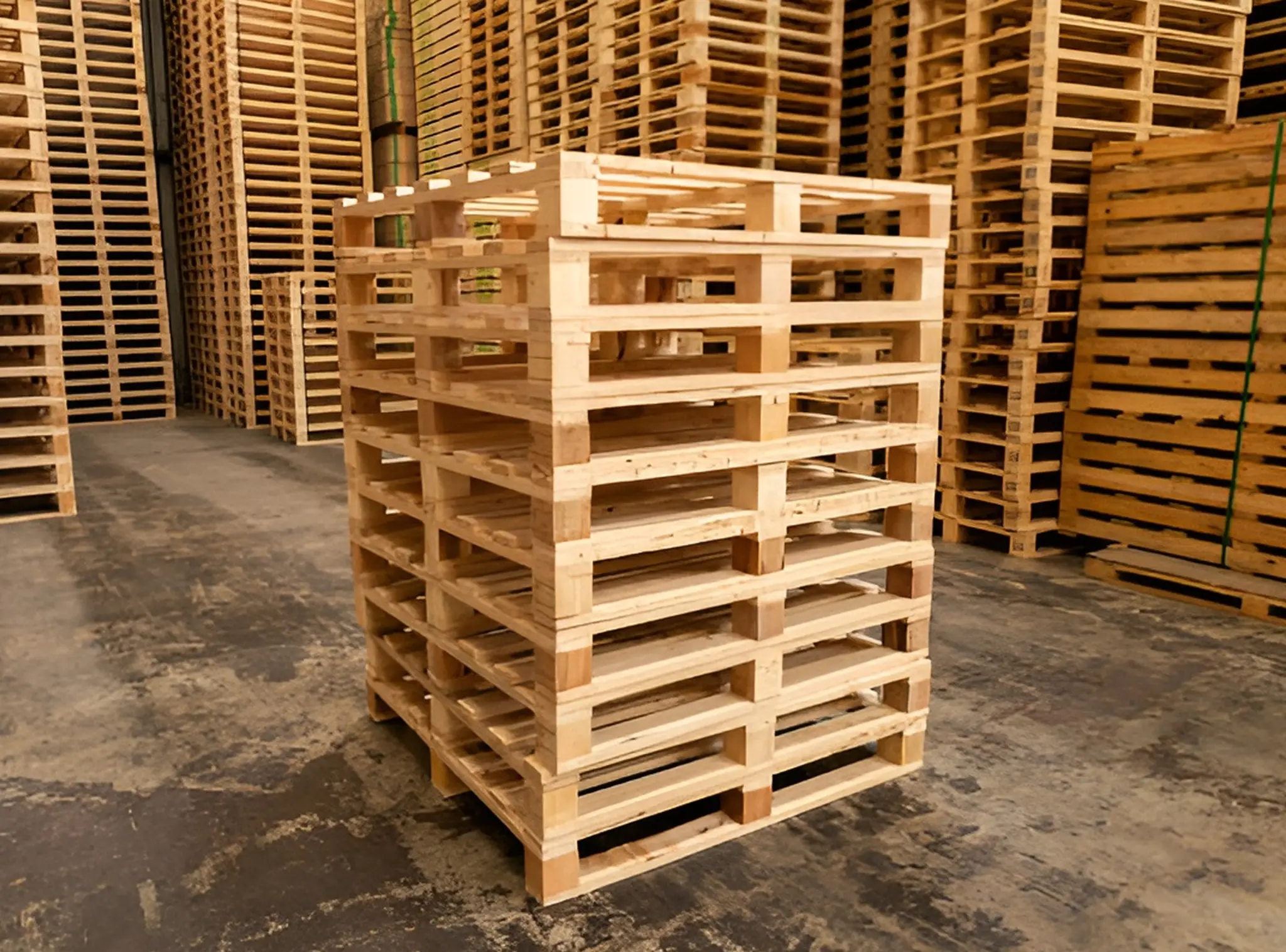 Wooden pallets